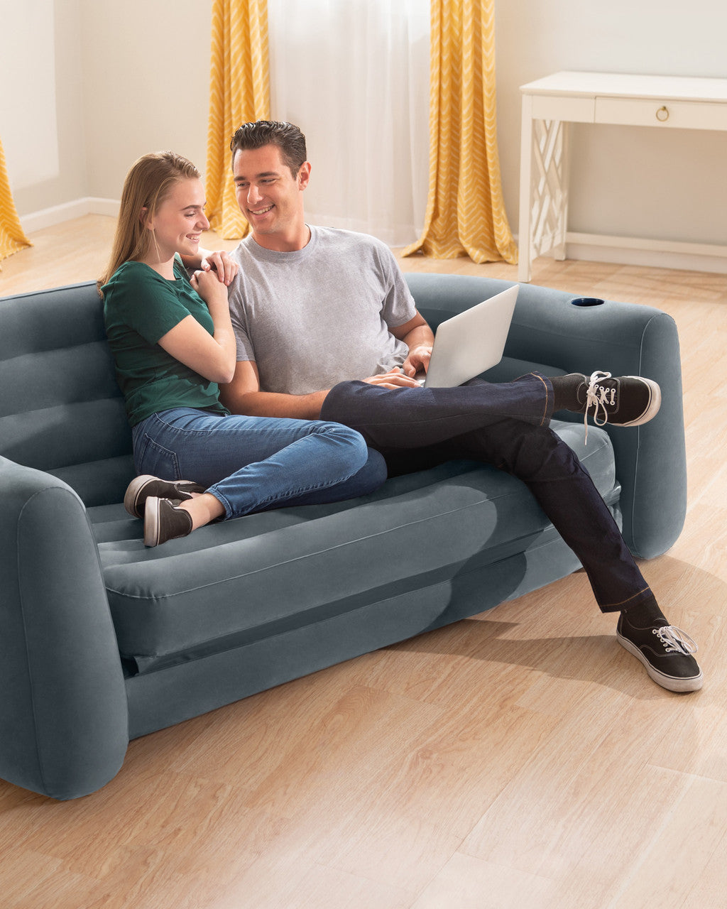 Foldable Pull-Out Inflatable Sofa